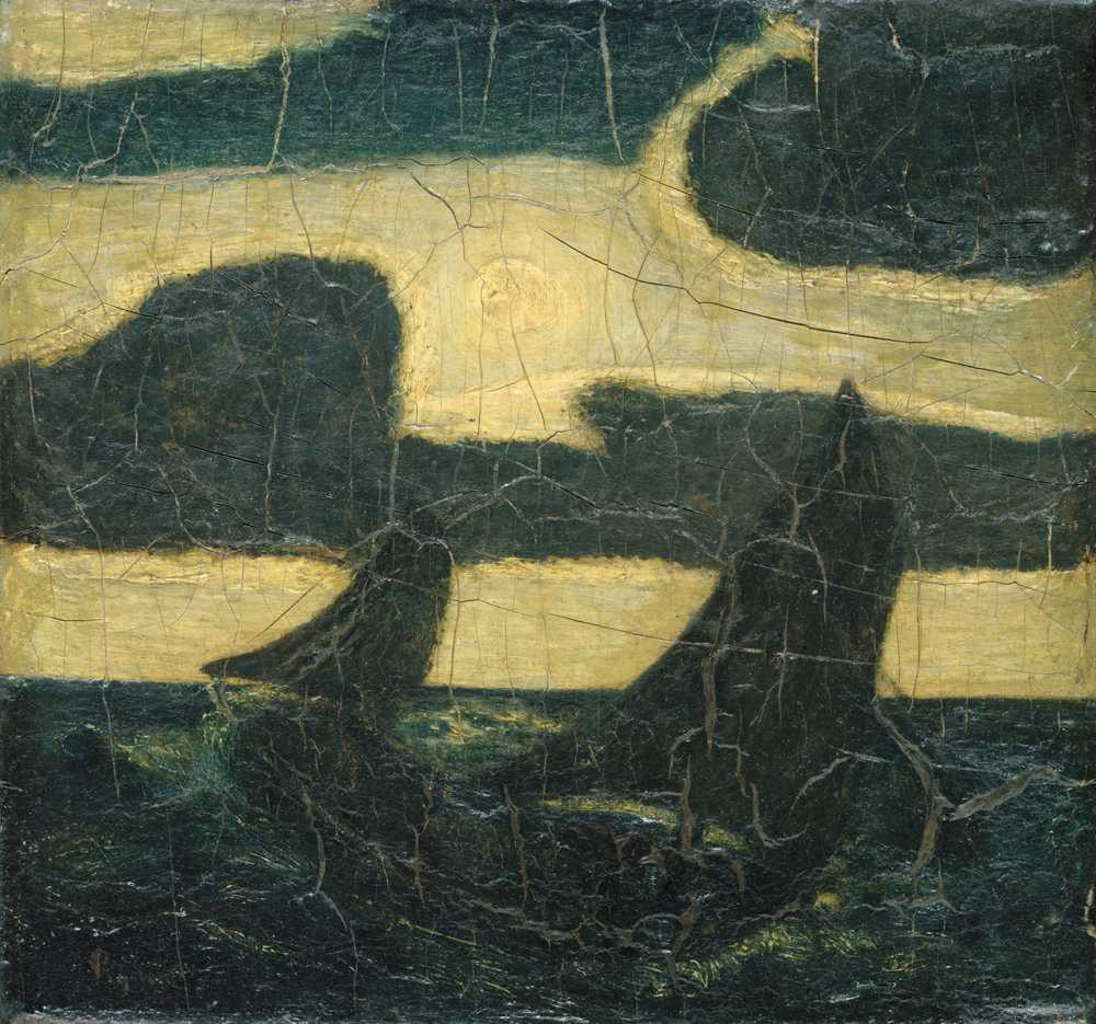 Moonlight Marine (1870–90) - Albert Pinkham Ryder