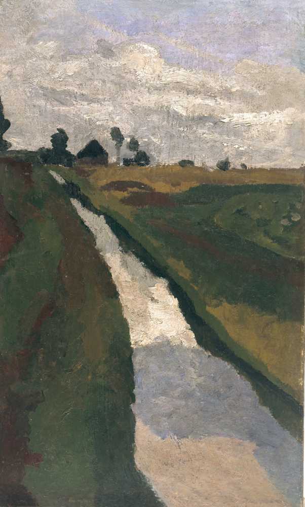 Moorkanal (circa 1900) - Paula Modersohn Becker