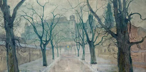 Morning at Wawel (Planty at Dawn) (1894) - Stanisław Wyspiański