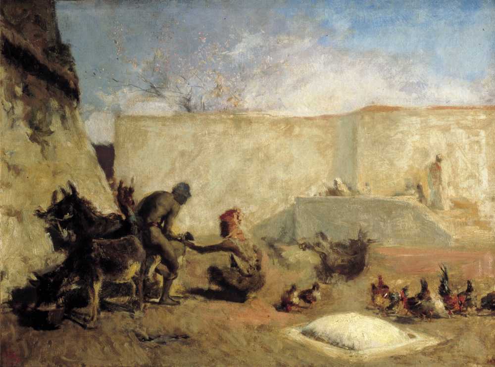 Moroccan Horseshoer (1870) - Mariano Fortuny Marsal