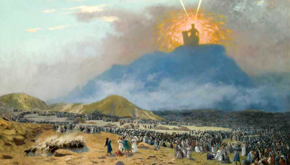 Moses On Mount Sinai - Jean-Leon Gerome