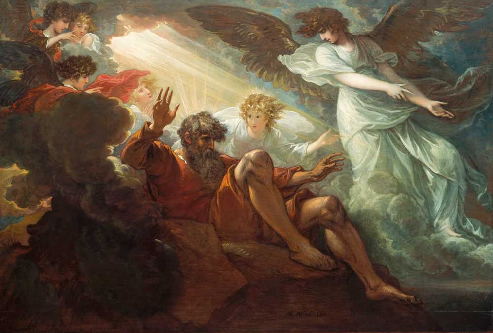 Moses Shown the Promised Land (1801) - Benjamin West