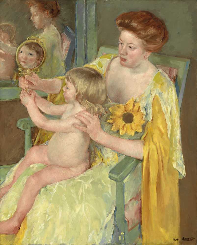 Mother and Child (c. 1905) - Mary Cassatt