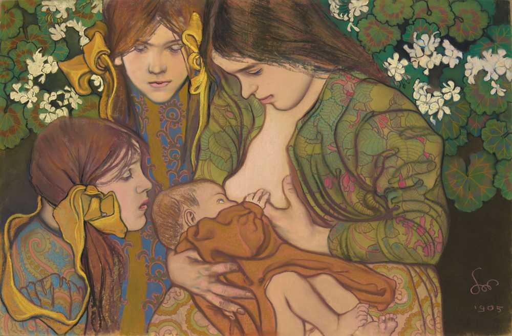 Motherhood (1905) - Stanisław Wyspiański