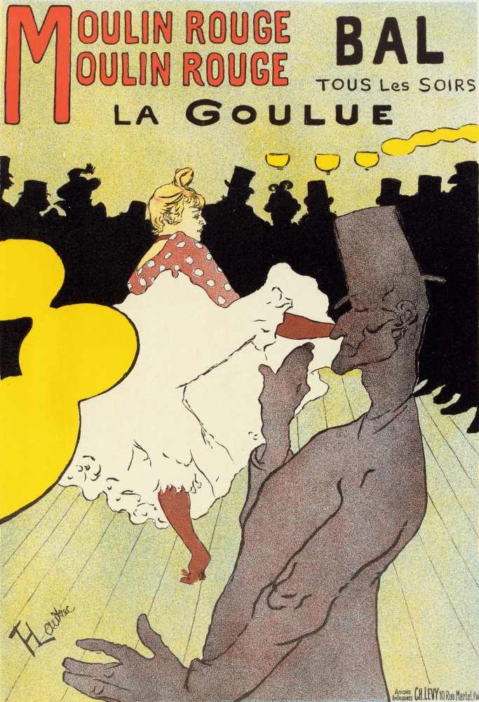 Moulin Rouge la Goulue - Toulouse-Lautrec