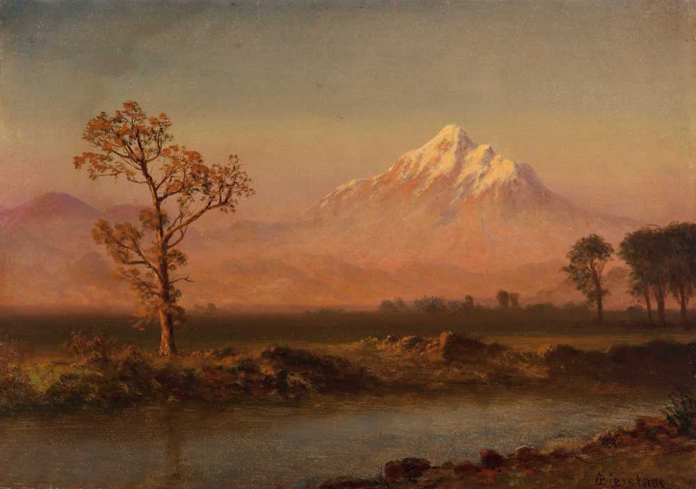Mount Hood  - Albert Bierstadt