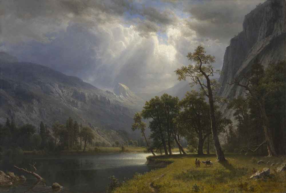 Mount Starr King, Yosemite - Albert Bierstadt