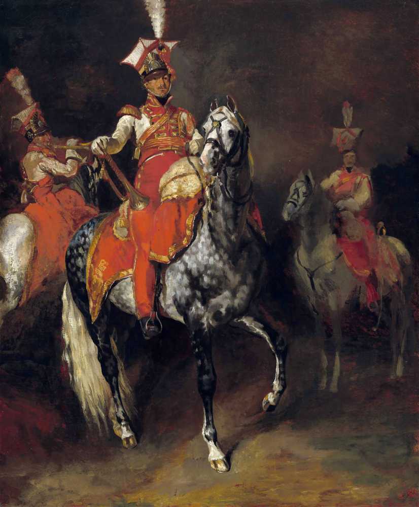 Mounted Trumpeters of Napoleon’s Imperial Guard (1813-1814) - Gericault