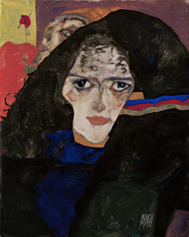 Mourning Woman (1912) - Egon Schiele