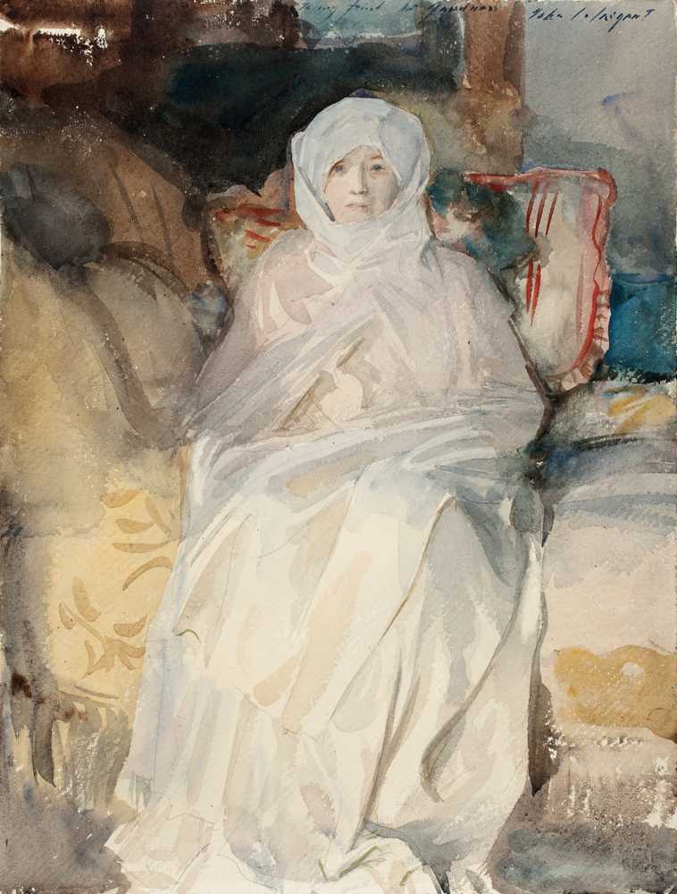 Mrs. Gardner in White (1922) - John Singer-Sargent