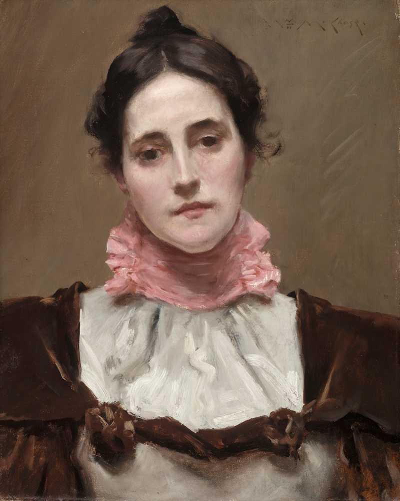 Mrs. William Merritt Chase (ca. 1890) - William Merritt Chase
