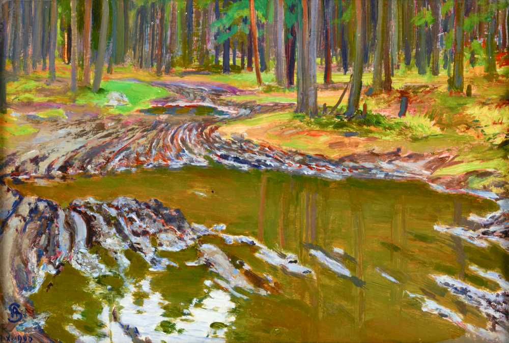 Mud in the Forest (1922) - Ambroży Sabatowski