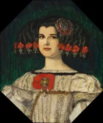My Daughter Mary in Velázquez Costume (1912) - Franz von Stuck