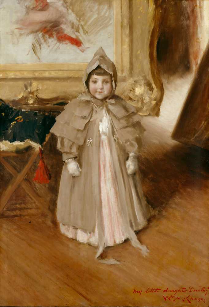 My Little Daughter Dorothy (ca. 1894) - William Merritt Chase