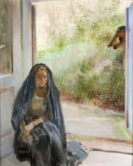 My Models – Triptych (Right Part) (1909) - Jacek Malczewski