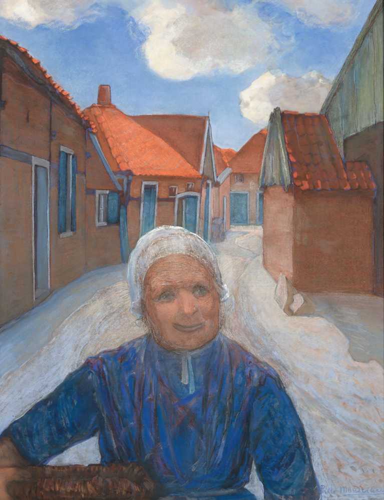 Na Lappenbrink w Winterswijk (1882 - 1944) - Piet Mondrian