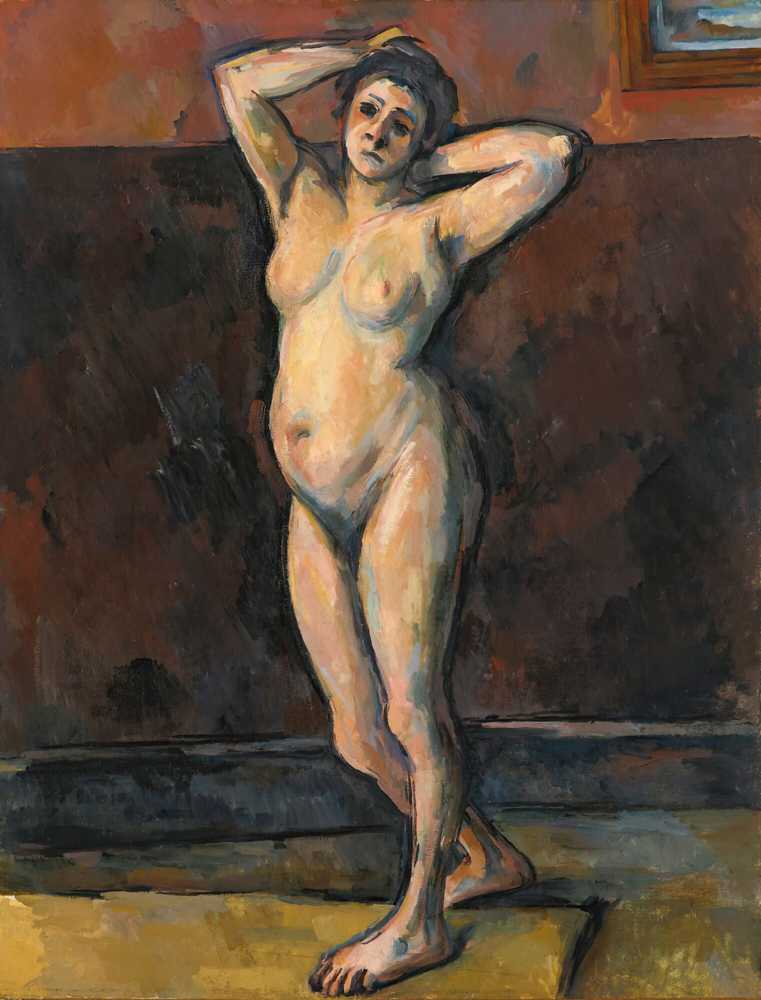 Naked Woman Standing (circa 1898-99) - Paul Cezanne