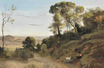 Naples Campaign - Jean Baptiste Camille Corot