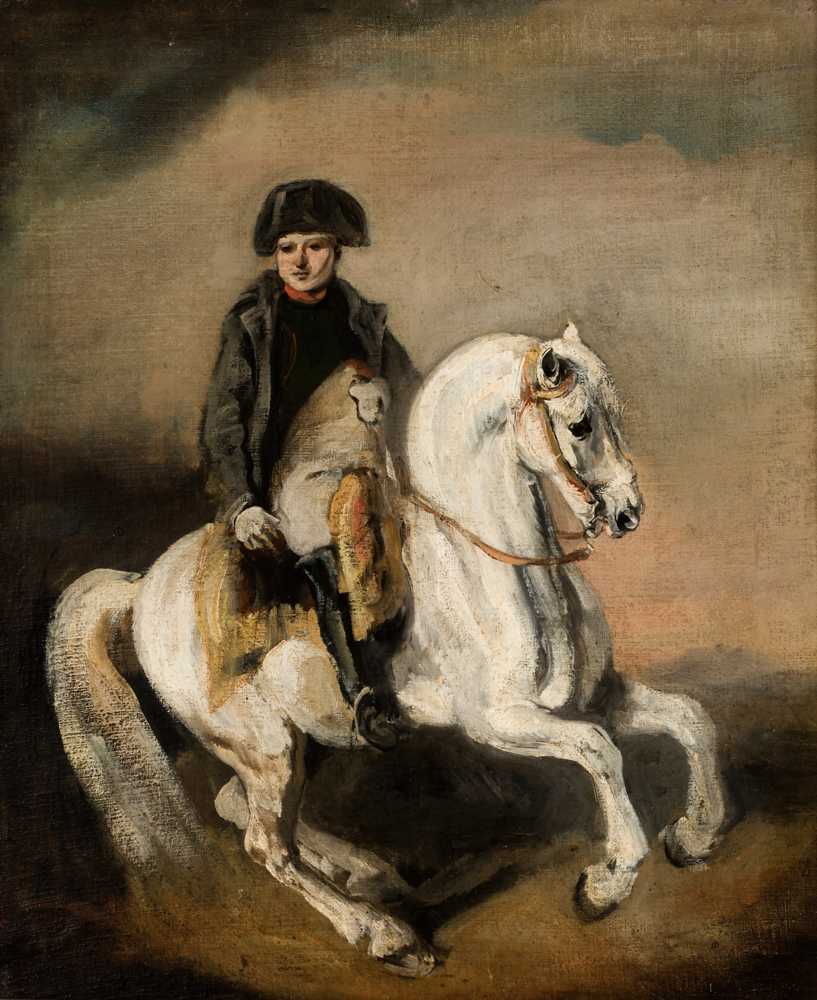 Napoleon on Horseback (1846) - Piotr Michałowski