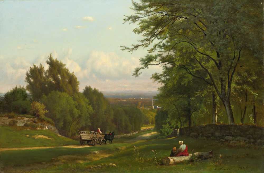 Near Leeds, New York (1869) - George Inness