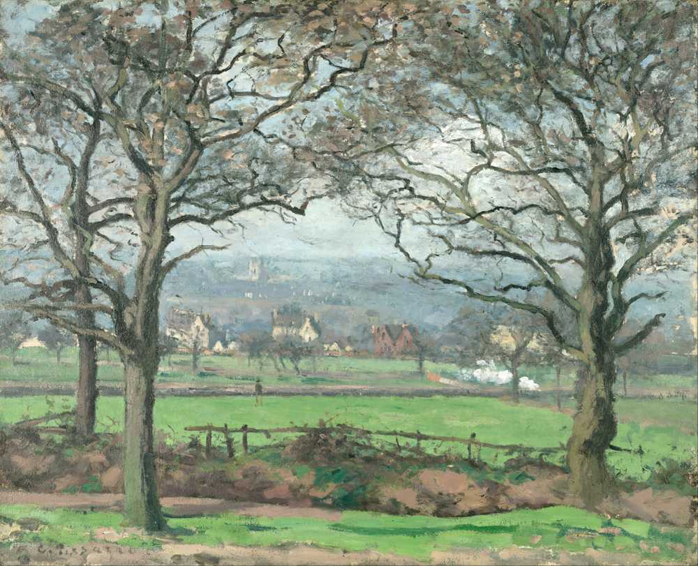 Near Sydenham Hill (1871) - Camille Pissarro