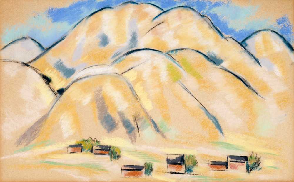 New Mexico Hills (1877 – 1943) - Marsden Hartley