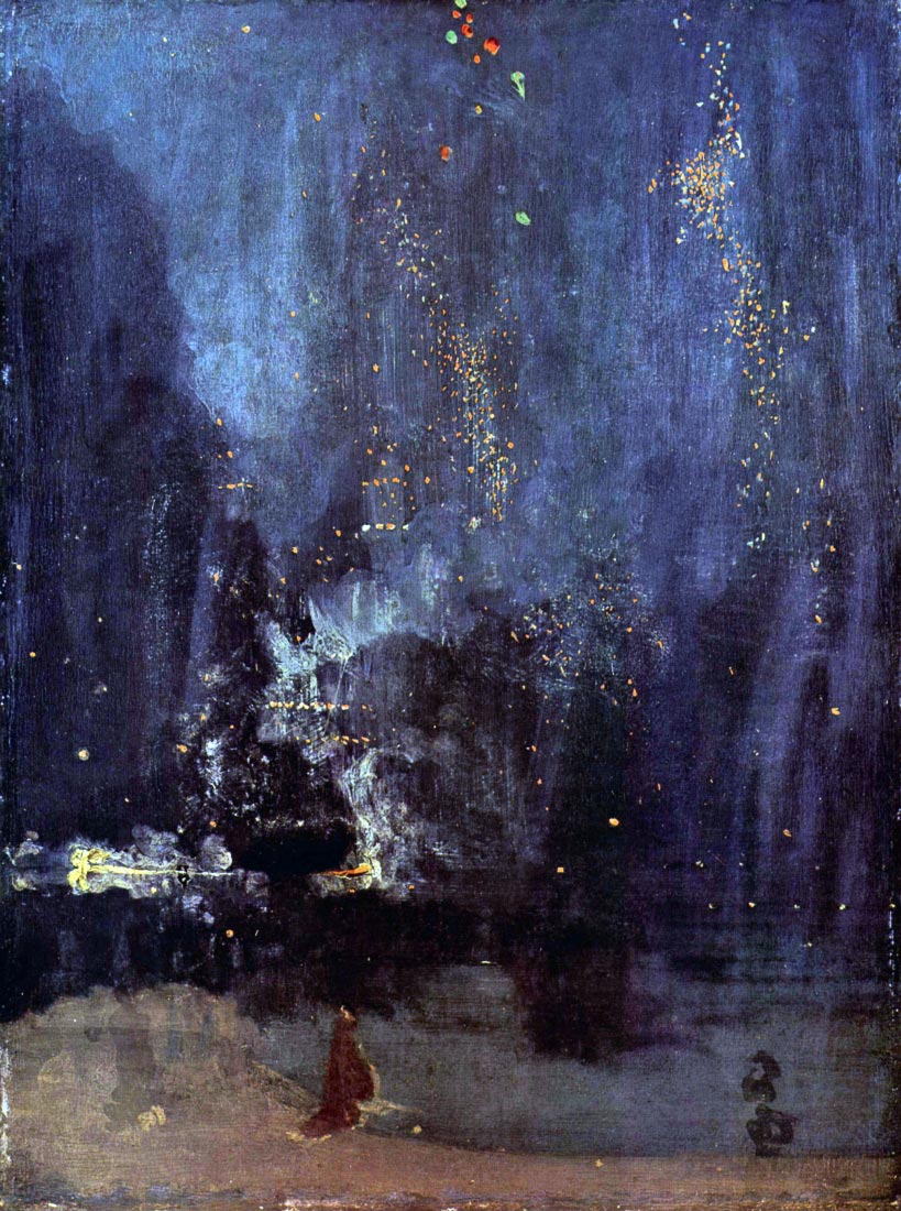 Night in Black and Gold, The falling Rocket - James Abbot McNeill Whis