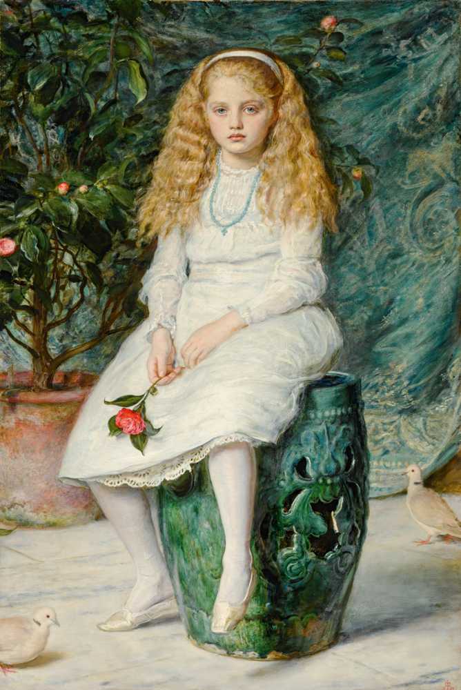 Nina, Daughter Of Frederick Lehmann, Esq. (1869) - John Everett Millais