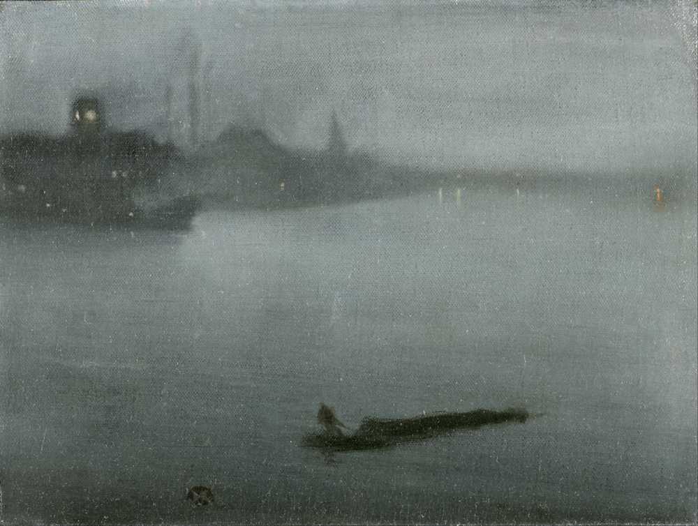 Nocturne in Blue and Silver - James Abbot McNeill Whistler