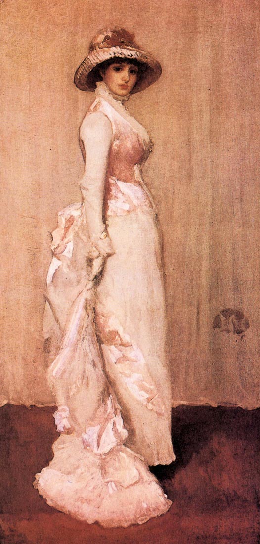 Nocturne in pink and gray, Portrait of Lady Meux - James Abbot McNeill