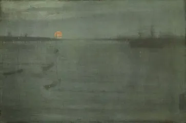 Nocturne - Blue and Gold—Southampton Water - James Abbott McNeill Whis
