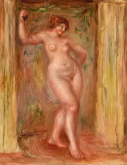 Nude with Castanets (1918) - Auguste Renoir