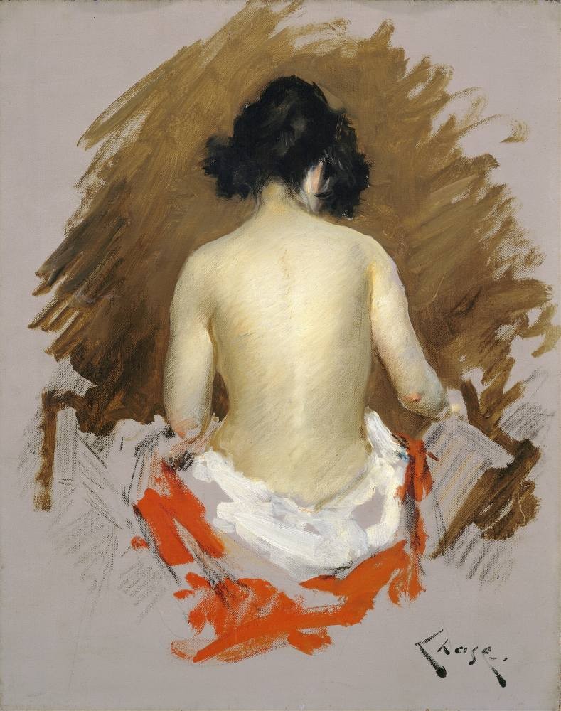 Nude (c. 1901) - William Merritt Chase