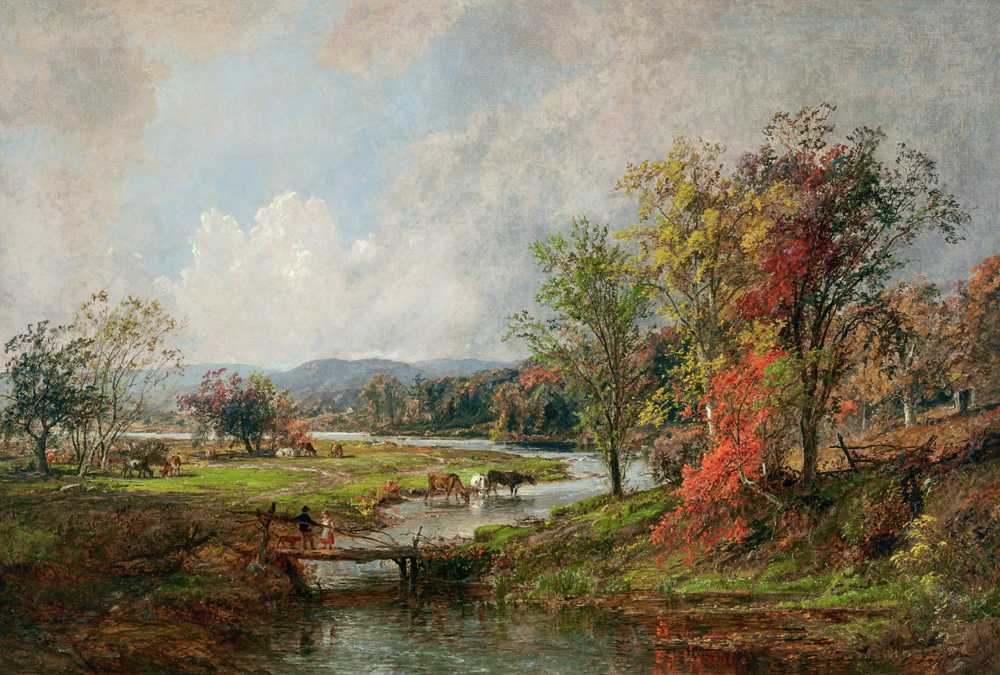 October (1887) - Jasper Francis Cropsey