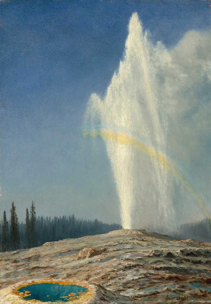 Old Faithful - Albert Bierstadt