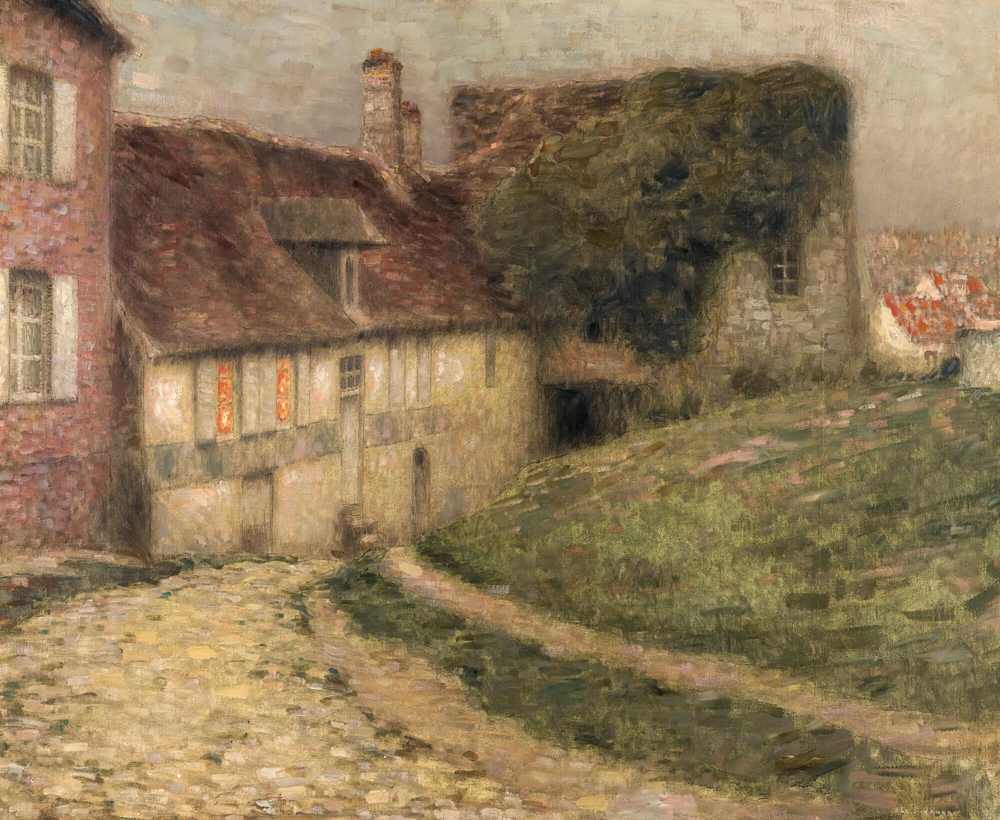 Old Houses (1903) - Henri Le Sidaner