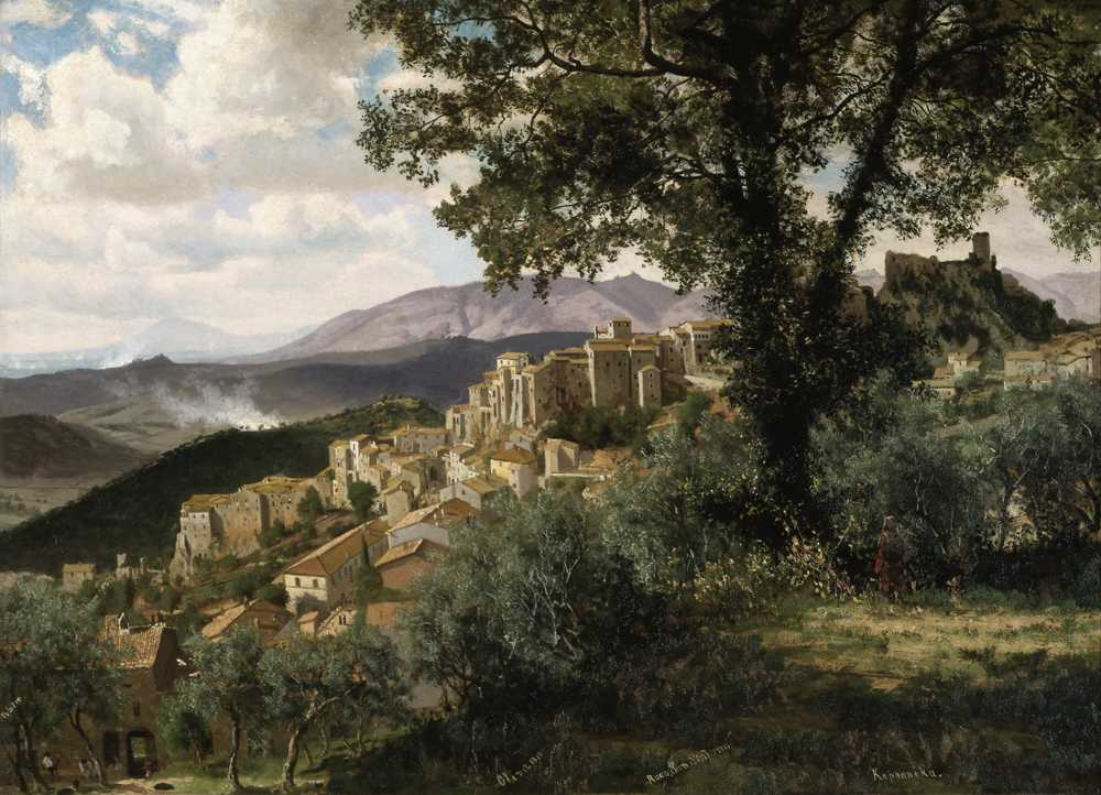 Olevano - Albert Bierstadt