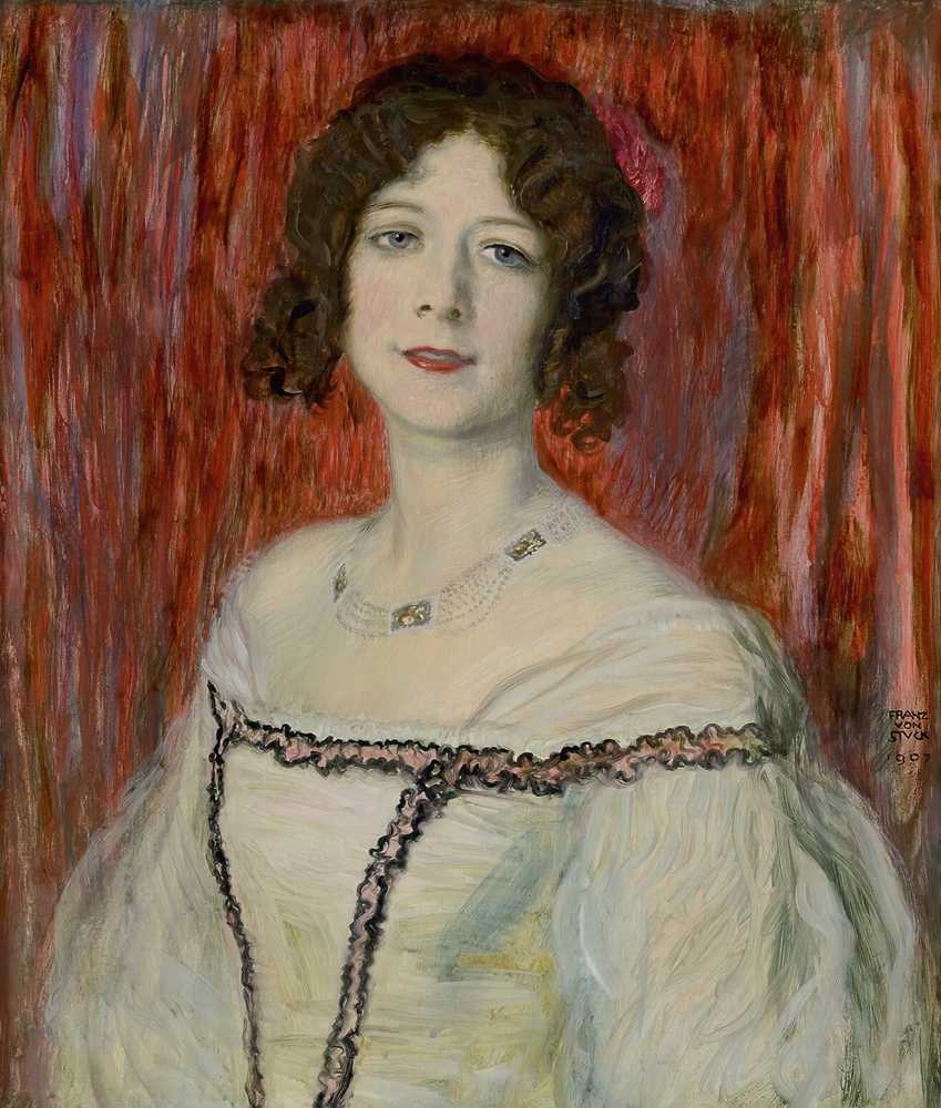 Olga Lindpaintner (1907) - Franz von Stuck