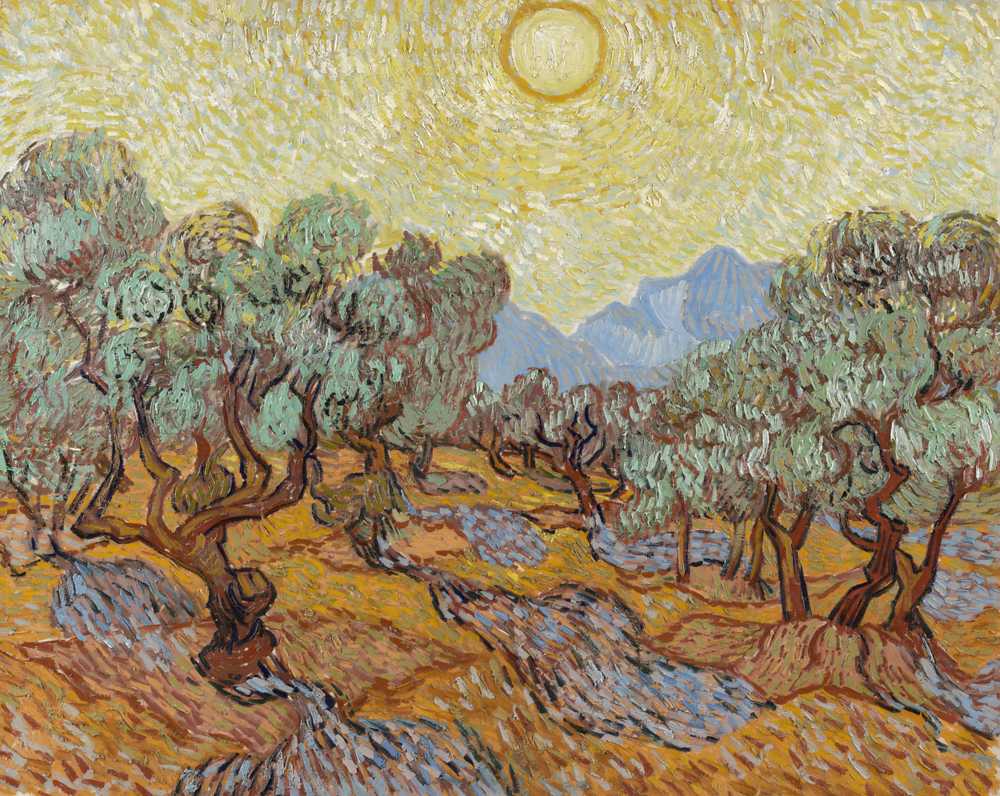 Olive Trees (1889) - Vincent van Gogh