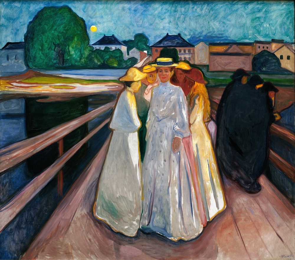 On the Bridge (1903) - Edward Munch