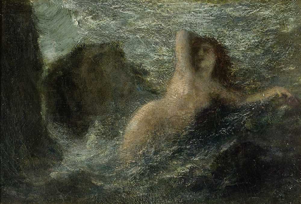 Ondine Or The Sea Or Nymph - Henri Fantin-Latour