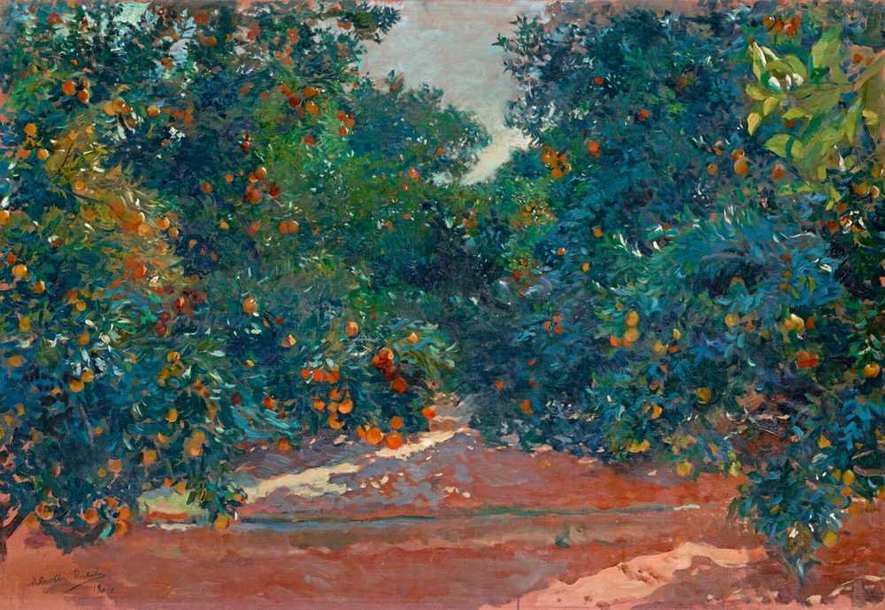 Orange Trees In Alcira (1904) - Joaquin Sorolla y Bastida