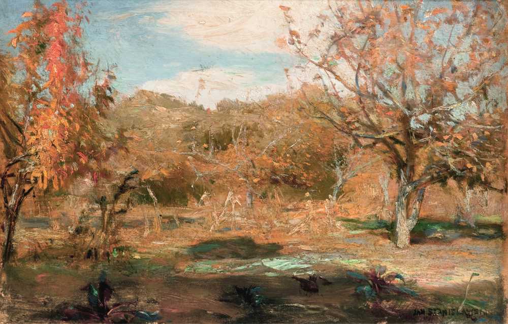 Orchard (1899) - Jan Stanisławski