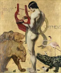 Orpheus and the animals (1891) - Franz von Stuck