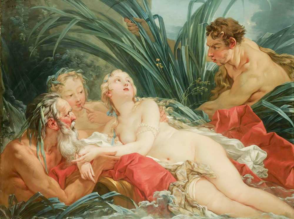 Pan And Syrinx (1743) - Francois Boucher