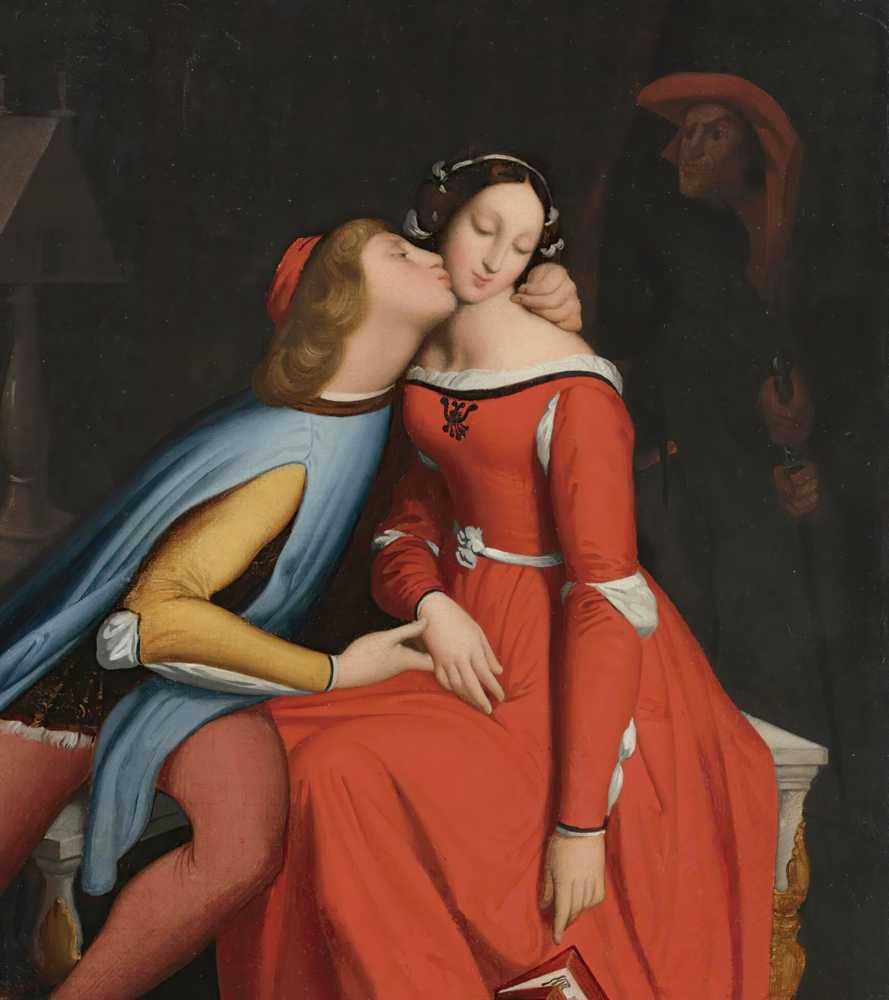 Paolo And Francesca - Jean-Auguste-Dominique Ingres