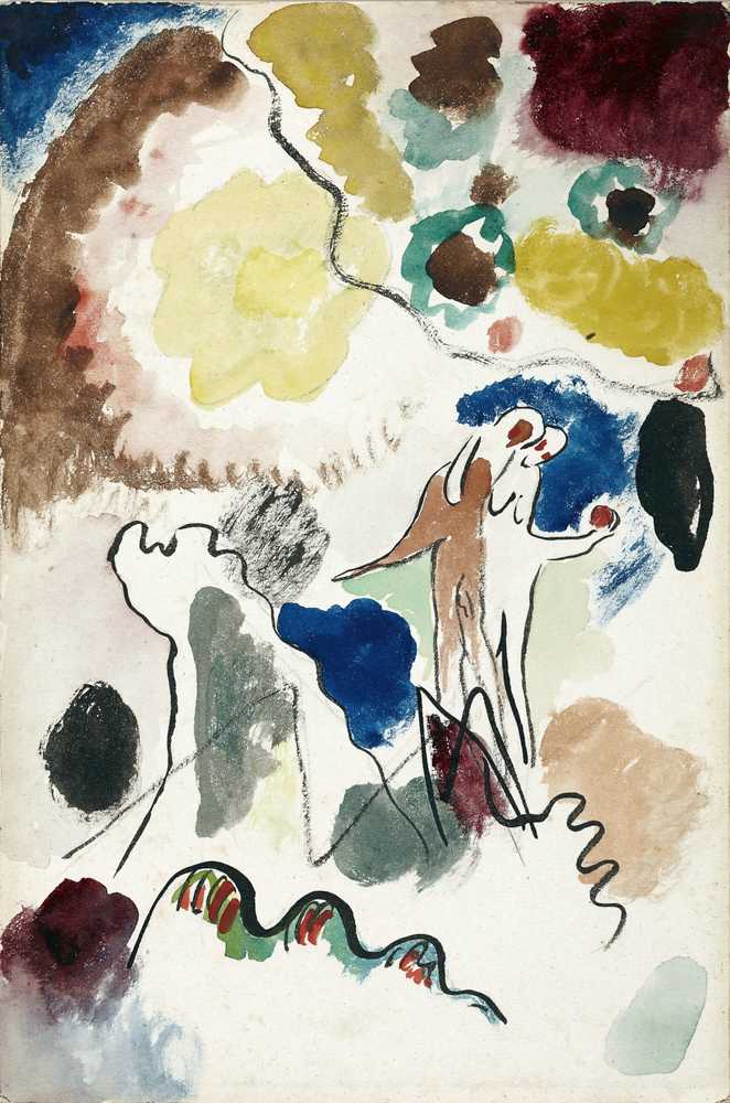 Paradies (1911) - Wassily Kandinsky