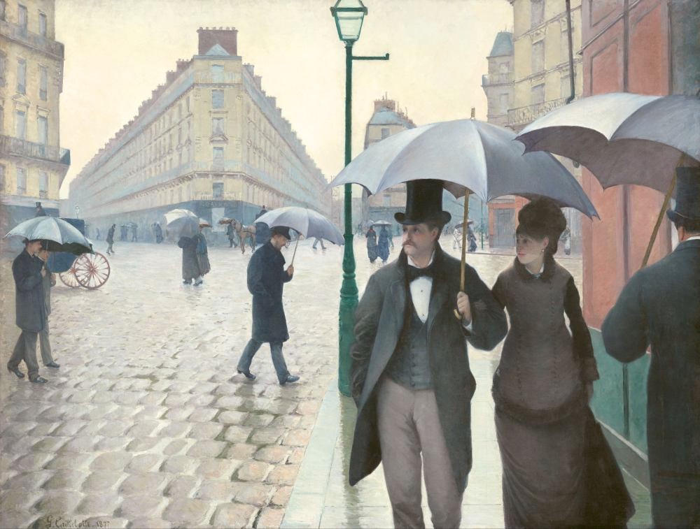 Paris Street. Rainy Day - Gustave Caillebotte