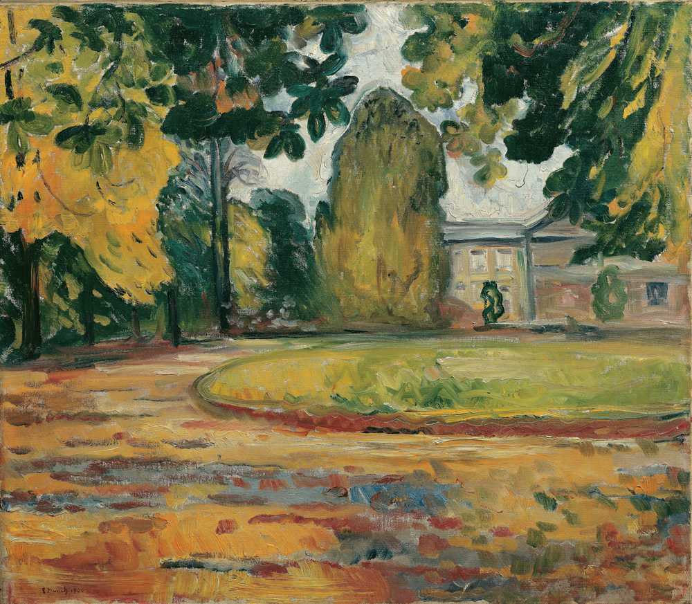Park in Kosen (1906) - Edward Munch
