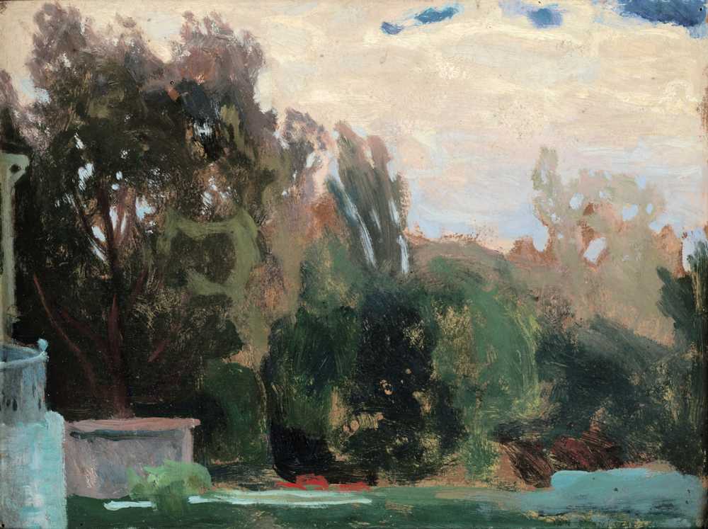 Park in Kyiv (1904) - Jan Stanisławski